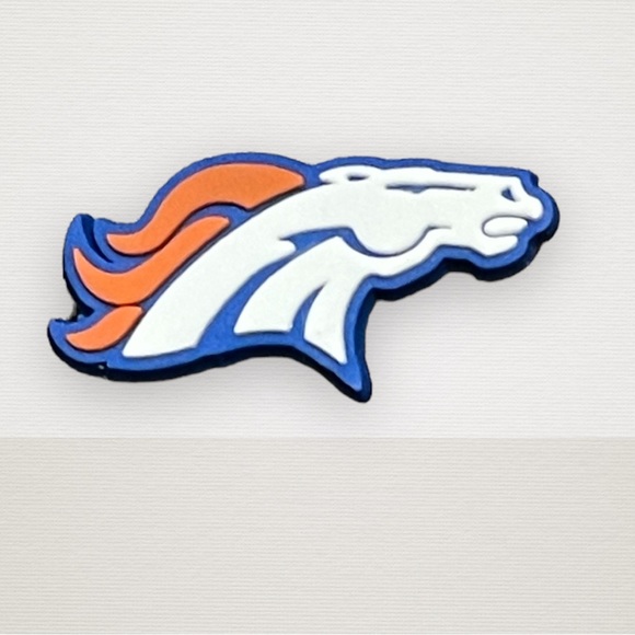 Denver Broncos Crocs Charm - Buy 3 of More Get 50% OFF - Picture 1 of 2